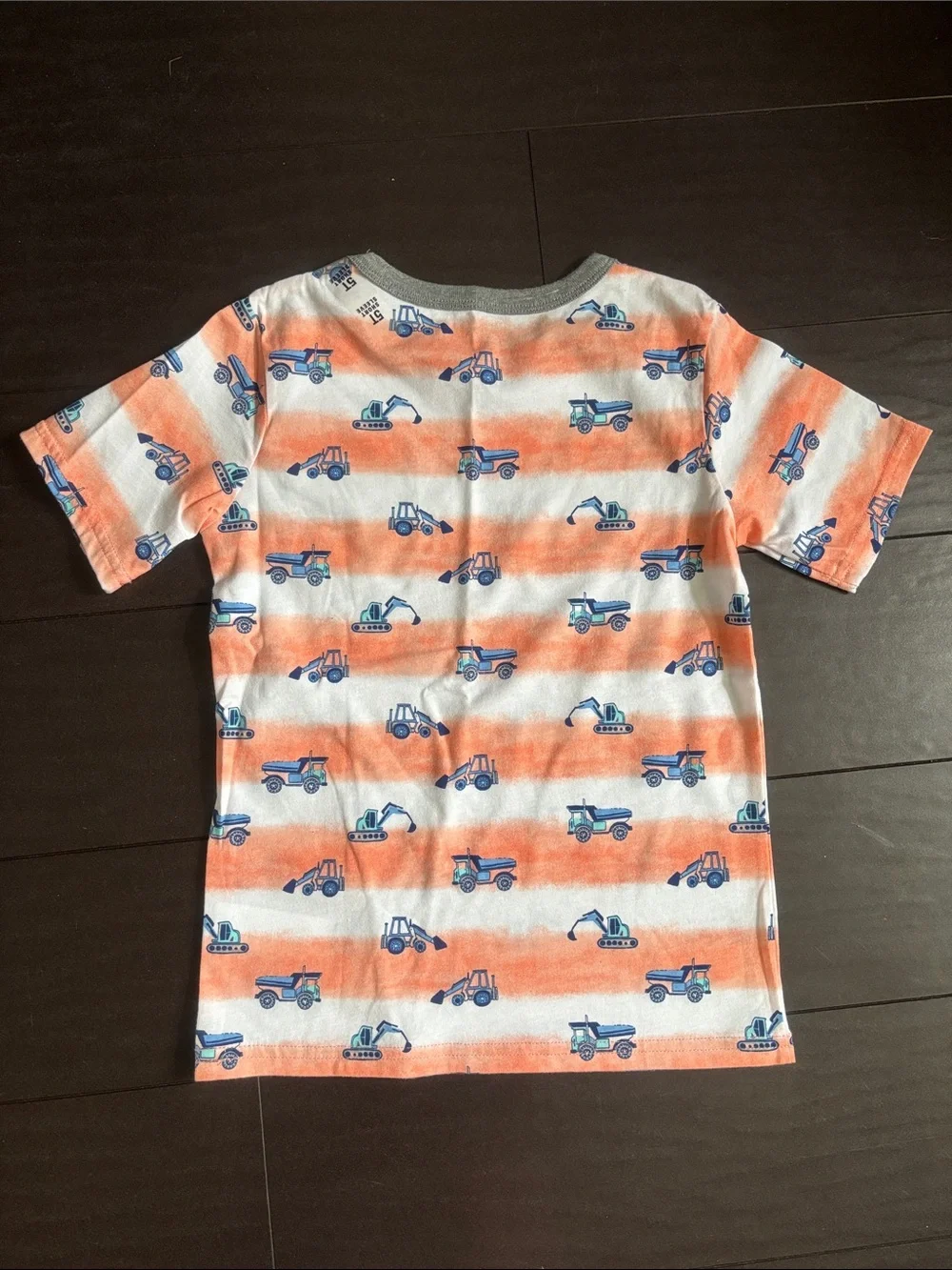 GAP Boys Long Sleeve Tee - Light Blue with White #HAVOC Print